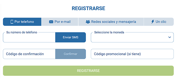 Haz clic en el botón “Registrarse” y completa el formulario con tus datos Haz clic en el botón “Registrarse” y completa el formulario con tus datos
